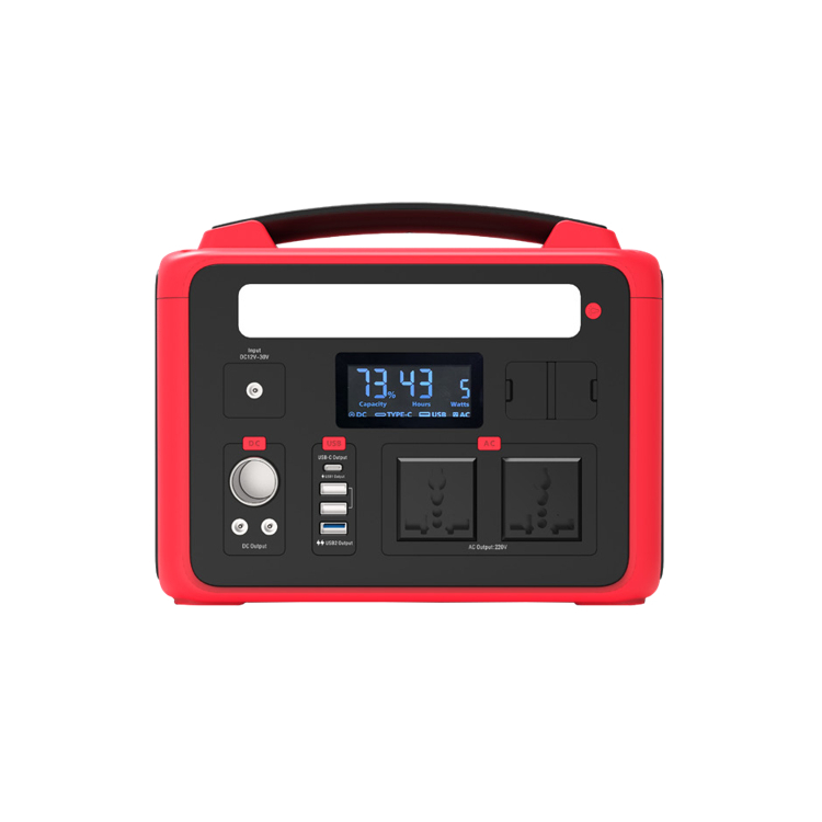 600W høystyrke solcellegenerator for mobillading